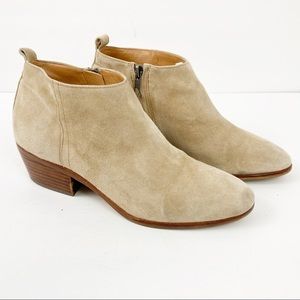 J. Crew Beige Ankle Boots